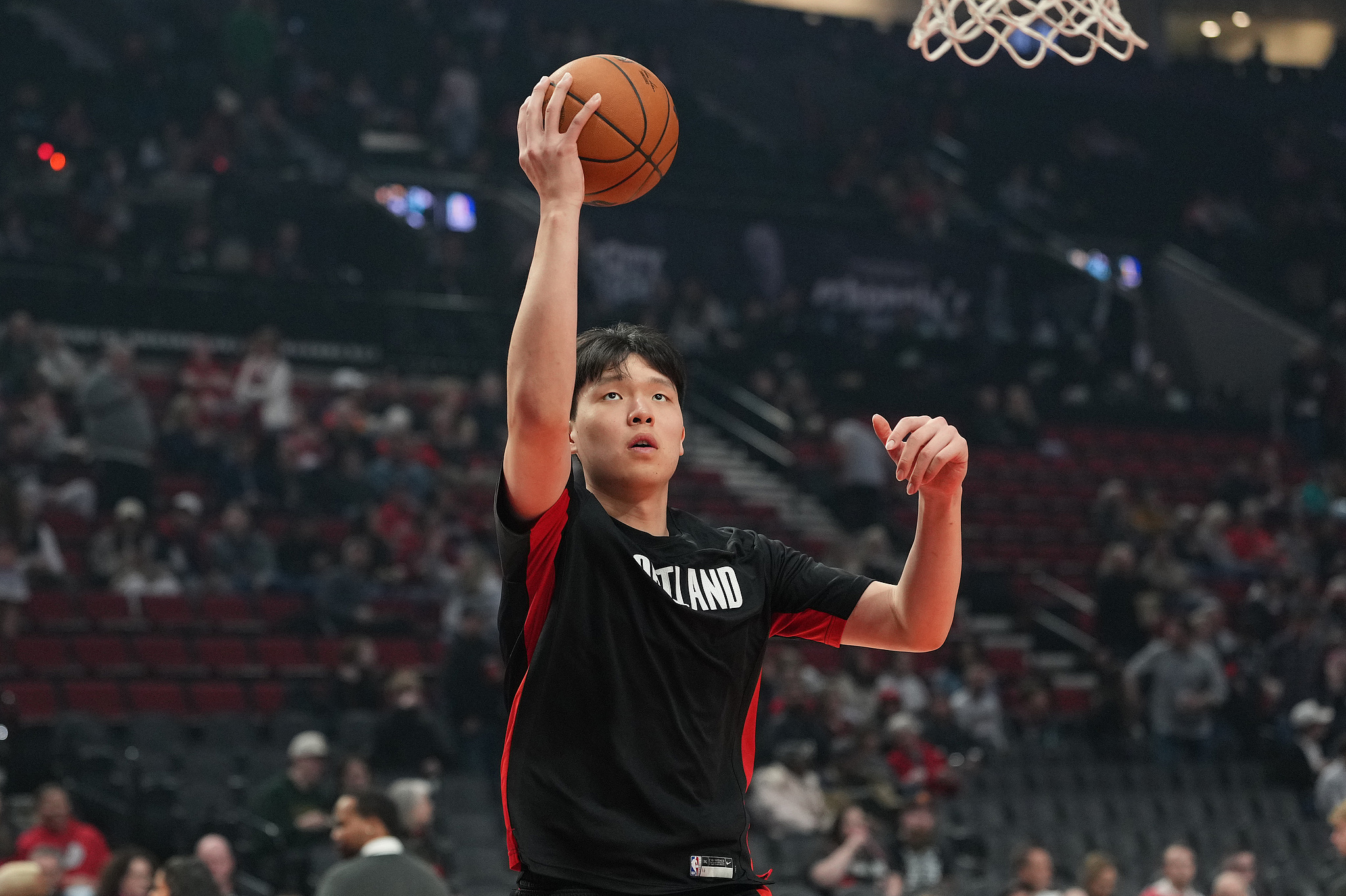 下载-开拓者官宣：球队从发展联盟混音队召回中锋杨瀚森